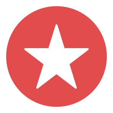 Kolayca değiştirebilen veya düzenleyebilen Yıldız İzole Vektör simgesi