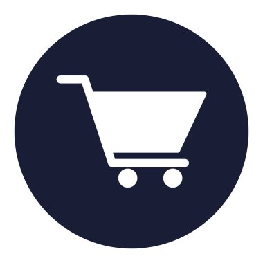 Kolayca değiştirebilen ya da düzenleyebilen Cart izole Vektör simgesi