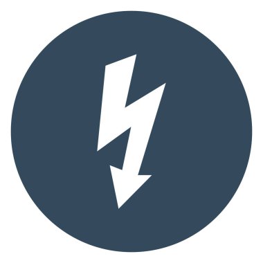 Kolayca değiştirebilen ya da düzenleyebilen Gök Gürültüsü İzole Vektör simgesi