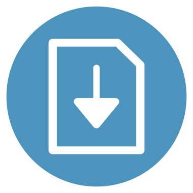 Dosyayı kolayca düzenleyebilen ya da düzenleyebilen izole edilmiş Vektör simgesini aktar