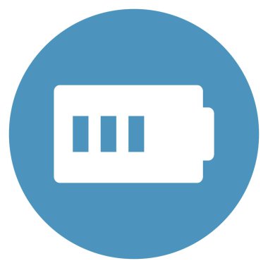 pil seviyesi izole edilmiş vektör simgesi kolayca değiştirilebilir ya da düzenlenebilir