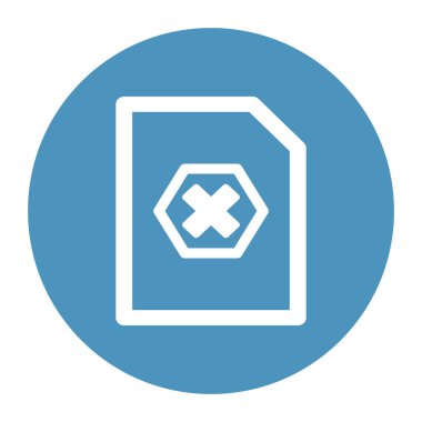 Kolayca düzenleyebilen ya da düzenleyebilen izole edilmiş Vektör simgesini sil