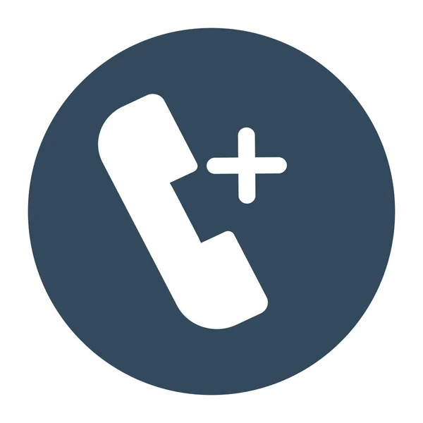 Add Call Isolated Vector Icon Which Can Easily Modify Edit — Stock Vector