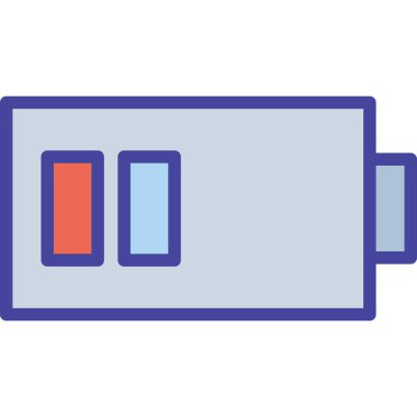 pil izole edilmiş vektör simgesi kolayca değiştirilebilir ya da düzenlenebilir