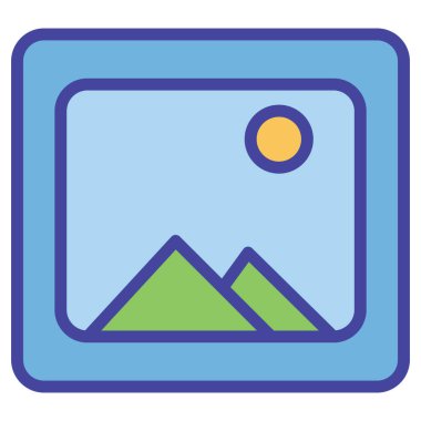 Kolayca değiştirebilen ya da düzenleyebilen izole edilmiş Vektör simgesi