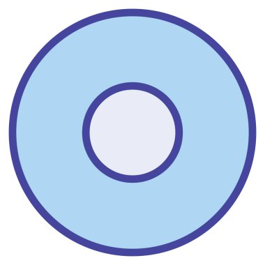 Kolayca değiştirebilen ya da düzenleyebilen izole edilmiş vektör simgesini hedef al