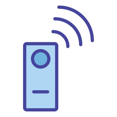 Bluetooth uzaktaki izole edilmiş vektör simgesi kolayca düzenleyebilir ya da değiştirebilir