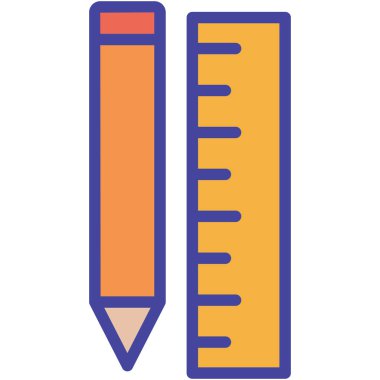 Kolayca değiştirebilen ya da düzenleyebilen izole edilmiş vektör simgesini yaz