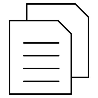 Kolayca düzenleyebilen ya da düzenleyebilen izole edilmiş vektör simgesi