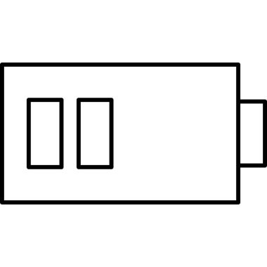 pil izole edilmiş vektör simgesi kolayca değiştirilebilir ya da düzenlenebilir