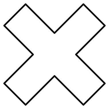 Kolayca değiştirilebilen ya da düzenlenebilen izole edilmiş Vektör simgesi hatası