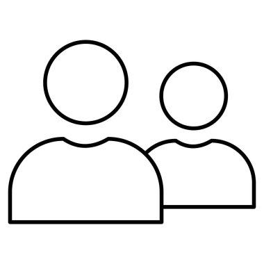 Kolayca değiştirebilen veya düzenleyebilen Kullanıcı İzole Vektör simgesi