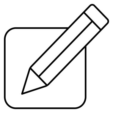 Kolayca değiştirilebilen ya da düzenlenebilen izole edilmiş vektör simgesi oluştur