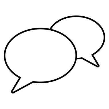 Kabarcık İzole Vektör simgesi kolayca düzenleyebilir veya değiştirebilir