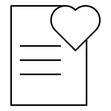 Kolayca düzenleyebilen ya da düzenleyebilen izole edilmiş vektör simgesi