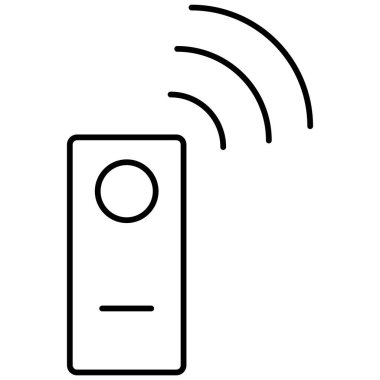 Bluetooth uzaktaki izole edilmiş vektör simgesi kolayca düzenleyebilir ya da değiştirebilir