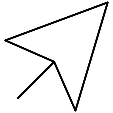 Kolayca düzenleyebilen ve düzenleyebilen Oklu Vektör simgesi