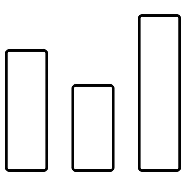 Statistiques Isolé Icône Vectorielle Qui Peut Facilement Modifier Modifier — Image vectorielle