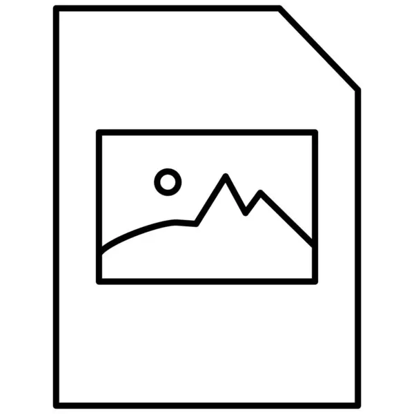 Образ Файла Изолированный Вектор Значок Который Легко Изменять Редактировать — стоковый вектор