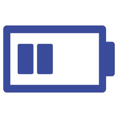 pil izole edilmiş vektör simgesi kolayca değiştirilebilir ya da düzenlenebilir