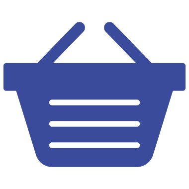 Basket İzole Vektör simgesi Kolayca değiştirilebilir veya düzenlenebilir