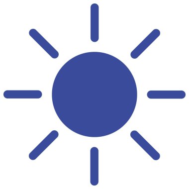 Parlaklık İzole Vektör simgesi kolayca düzenleyebilir ya da değiştirebilir