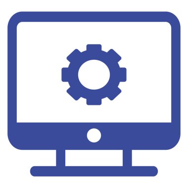 pc tercihleri Kolayca düzenleyebilen ve düzenleyebilen izole edilmiş Vektör simgesi