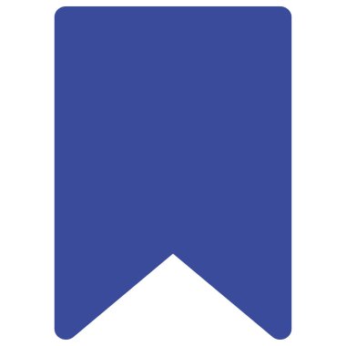 Kolayca değiştirebilen ya da düzenleyebilen Yer İmleri İzole Vektör simgesi