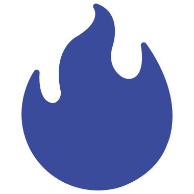 Kolayca değiştirebilen veya düzenleyebilen izole edilmiş Vektör simgesini ateşle