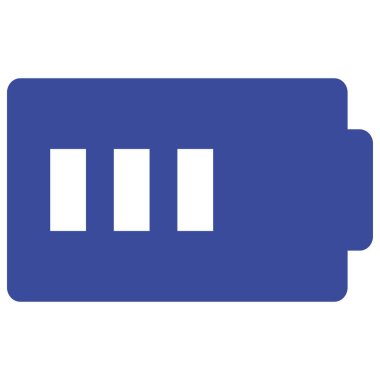 pil seviyesi izole edilmiş vektör simgesi kolayca değiştirilebilir ya da düzenlenebilir