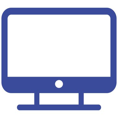 Kolayca değiştirebilen ya da düzenleyebilen Ekran İzole Vektörü simgesi