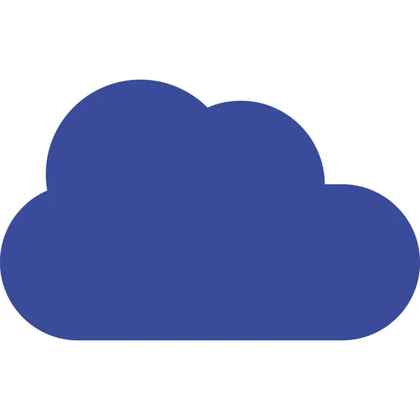 Ikona Cloud Isolated Vector Która Może Łatwo Modyfikować Lub Edytować — Wektor stockowy