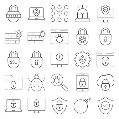 Kolayca değiştirilebilen veya düzenlenebilen izole edilmiş vektör simgesi