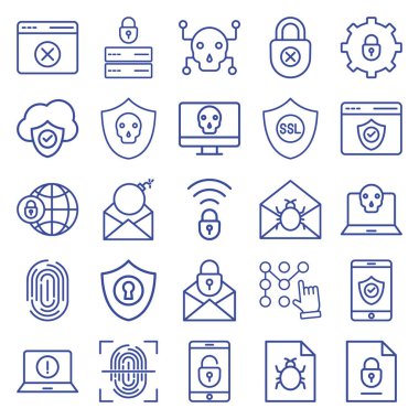 Kolayca değiştirilebilen veya düzenlenebilen izole edilmiş vektör simgesi