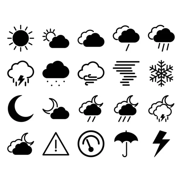 Weather Isolated Vector Icon Which Can Easily Modify Edit — Stock Vector