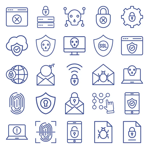 Security Isolated Vector Icon Which Can Easily Modify Edit — Stock Vector