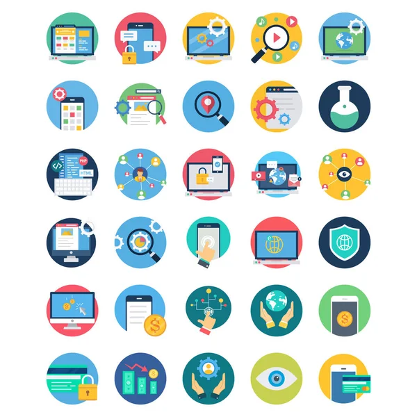 Seo Ve internetten izole edilmiş vektör simgesi kolayca değiştirilebilir ya da düzenlenebilir