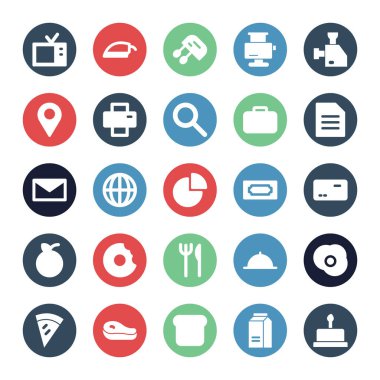 Ticari işler için uygun olan ve kolayca düzenlenebilen Asgari Kalın Vektör simgesi