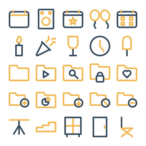 Minimal Bold Vector Icon Which Suitable Commercial Work Easily Modify — Stock vektor