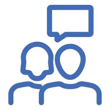 Kolayca düzenleyebilen ya da düzenleyebilen Sohbet Vektörü simgesi