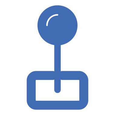 Oyun denetleyici Kolayca düzenleyebilen ya da düzenleyebilen izole edilmiş Vektör simgesi