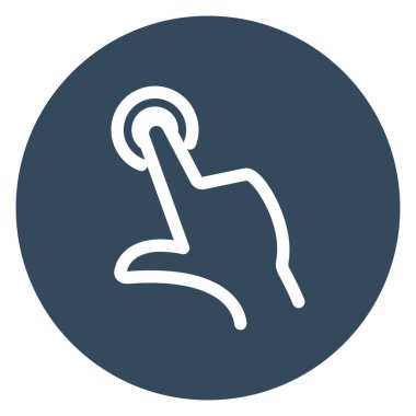 Kolayca düzenleyebilen ya da düzenleyebilen izole edilmiş Vektör simgesine tıklayın