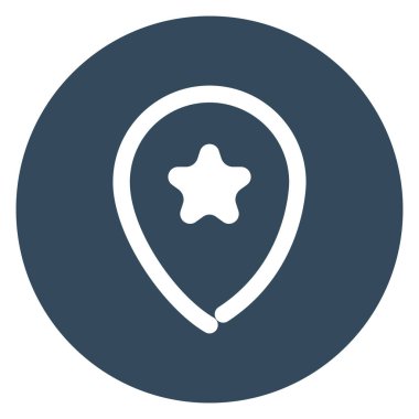 Kolayca değiştirebilen ya da düzenleyebilen Yer İmleri İzole Vektör simgesi