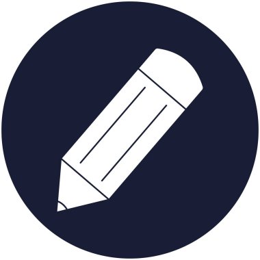 Kolayca düzenleyebilen veya düzenleyebilen kalem izole edilmiş Vektör simgesi