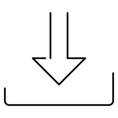 Kolayca değiştirebilen ya da düzenleyebilen izole edilmiş vektör simgesi indir