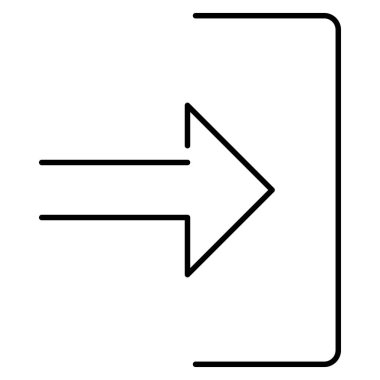 Kolayca değiştirilebilen veya düzenlenebilen izole edilmiş vektör simgesini yönlendir