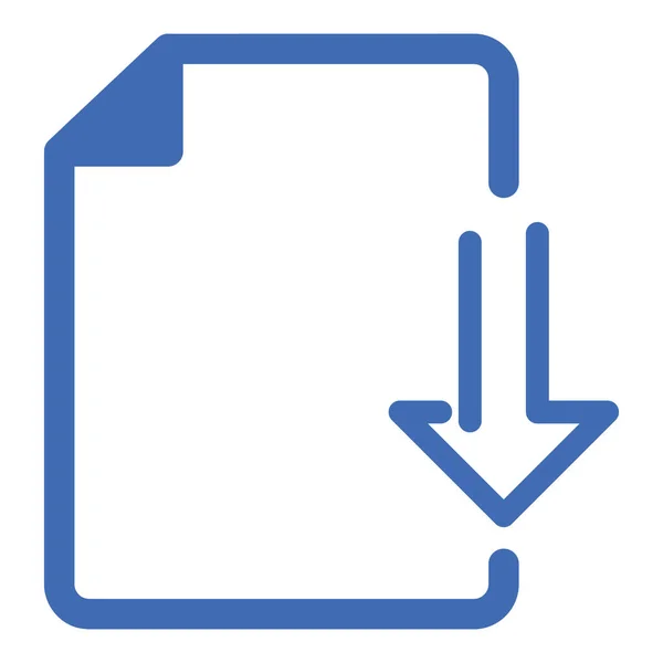 Download File Isolated Vector Icon Che Può Facilmente Modificare Modificare — Vettoriale Stock