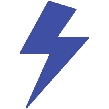 Kolayca değiştirebilen ya da düzenleyebilen Gök Gürültüsü İzole Vektör simgesi