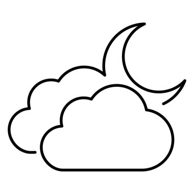 Kolayca değiştirebilen ya da düzenleyebilen izole edilmiş Vektör simgesini yağdır