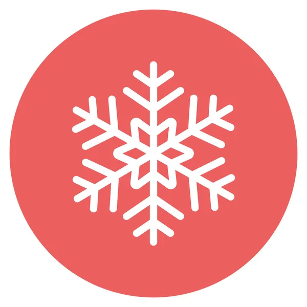 Copo Nieve Aislado Icono Del Vector Que Puede Modificar Editar — Vector de stock